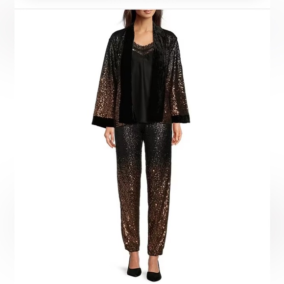 NWT JOHNNY WAS SEQUIN DORIAN KIMONO - Picture 10 of 14